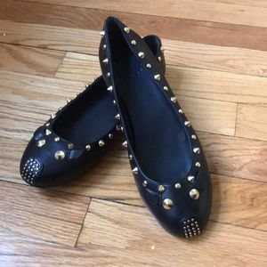 Marc by Marc Jacobs leather mouse ballet flats